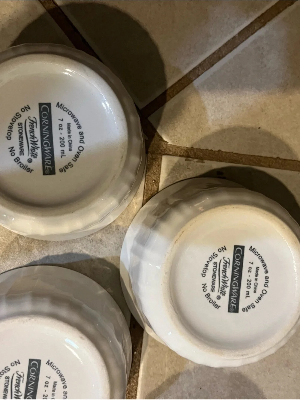 Corning wear set four